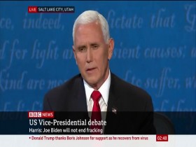 US Vice Presidential Debate 2020 10 08 Mike Pence Vs Kamela Harris iNTERNAL 480p x264-mSD EZTV